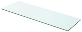 Pannello Mensola İn Vetro Trasparente 60x15 Cm /