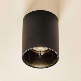 Faretto a soffitto Eye Tone Nowodvorski Lighting, dimmerabile, Nero, Soggiorno / Sala da pranzo, Metallo, Moderno, Plafoniera