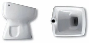 Vuotatoio in ceramica bianco lucido