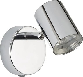 Searchlight 3171CC - Faretto da parete a LED ROLLO LED/4W/230V cromo