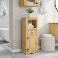 Mobile da Bagno Corona 45x33x110 cm in Legno Massello di Pino 4013402