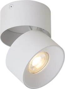 Faretto moderno da superficie bianco GU10 50mm orientabile - Echo