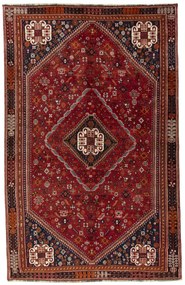 Shiraz Tappeto 160x240 Rosso (Iran) Annodato A Mano