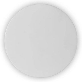 Applique Tonda da Parete in Gesso Pitturabile G9