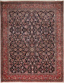 Bidjar Tappeto 310x400 Blu (Iran) Annodato A Mano