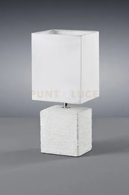 Lampada tavolo ping r50131001 bianco