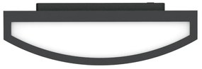 Applique Slim Design IP65 - E27 Nera Colore del corpo Nero
