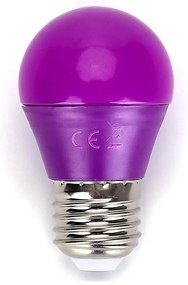 Lampadina LED  G45 E27/4W/230V viola - Aigostar