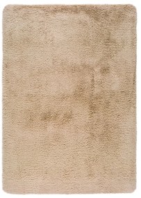 Tappeto beige , 140 x 200 cm Alpaca Liso - Universal
