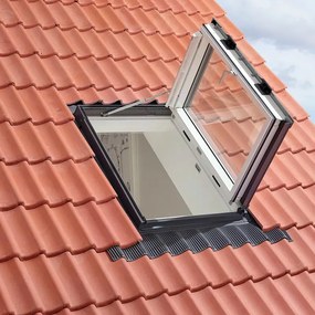 Finestra da tetto VELUX GXL MK04 2070 manuale L 78 x H 98 cm bianco