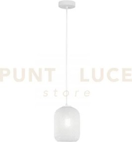 Lampadario a sospensione ashford ovale bianca 1 luce attacco e27 15...