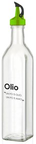 Oliera in vetro beccuccio 500 ml con scritta