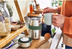 Borraccia termica argentata in acciaio inox 400 ml – Black + Blum