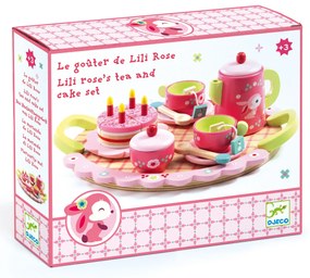 Set da tè in legno - Lili Rose