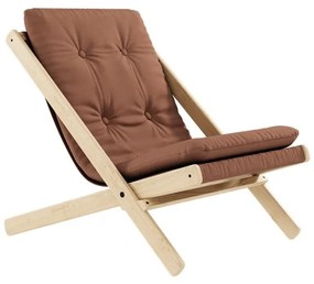 Sedia pieghevole Raw/Clay Brown Boogie - Karup Design