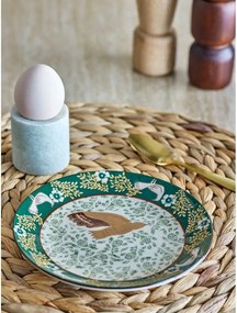 Piatto da dolce verde in gres ø 16 cm Hezha – Bloomingville