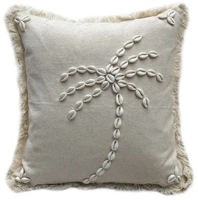 Federa decorativa in cotone 43x43 cm Seashells – Mioli Decor