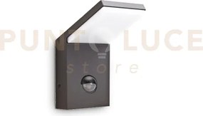 Style applique da esterno ip54 con sensore di presenza led smd 9 w ...