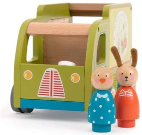 Auto di legno La Grande Famille Food Truck - Moulin Roty