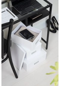 Set di 3 scatole portaoggetti bianche Inge - Bigso Box of Sweden