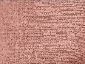 Divano angolare rosa (penisola a sinistra/a L) con rivestimento in ciniglia Whesley – Bobochic Paris