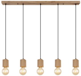 Globo 15655-5H - Lampadario a sospensione con filo ERNA 5xE27/60W/230V