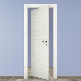 Porta rototraslante Madera bianco L 70 x H 210 cm sinistra