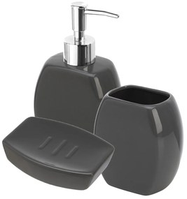 Set 3 Accessori D'Appoggio Feridras "Parigi" Grigio