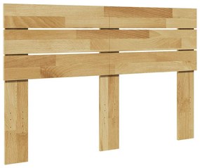 Testiera 120 Cm İn Legno Massello Di Rovere /