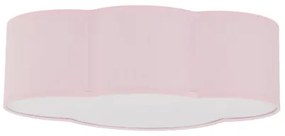 Brilagi - Plafoniera per bambini NIMBUS MINI 2xE27/15W/230V 31x43 cm rosa