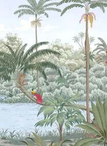 Isidore Leroy Carta da parati panoramica Riviere des Parfums Naturel - C 7/8/9
