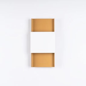 Sollux SL.1353 - Applique DURLIN 2xG9/8W/230V oro/bianco