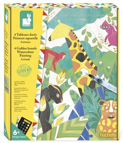 Atelier per bambini maxi - Pittura ad acquerello - Animali esotici