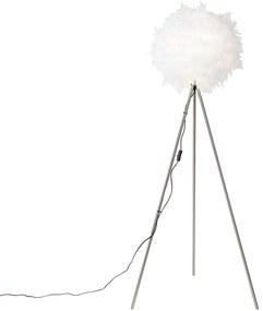 Lampada da terra romantica intelligente bianca incl. Wifi A60 - Feather