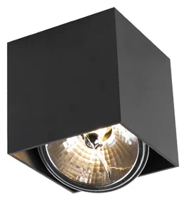 Faretto da superficie di design nero quadrato - Box