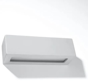 Applique VEGA 1xE27/60W/230V grigia