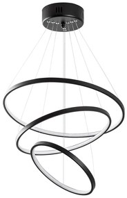 Nero Apparecchio a sospensione LED ø 50 cm Simit - Opviq lights