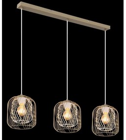 Globo 15965-3H - Lampadario a sospensione con cavo DICHTI 3xE27/40W/230V