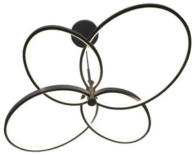 Lampada a sospensione LED su cavo RIBBON LED/37W/230V 4000K nero