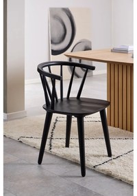 Sedia da pranzo nera Ida - Actona