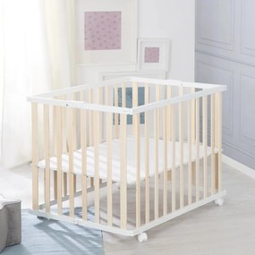 Box in colore bianco e naturale 100x75 cm - Roba