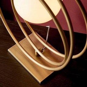 Endon 92491 - Lampada da tavolo EMILIO 1xG9/3W/230V dorata