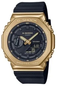 Orologio Unisex Casio G-Shock OAK METAL COVERED - Gold Nero (Ø 44,5 mm)