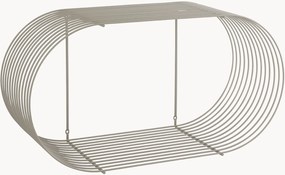 Scaffale in metallo Curva, larg. 61 cm