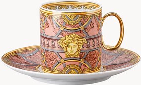 Tazza da caffè in porcellana con piattino Scala Palazzo