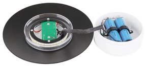 Globo 21024G-LED Lampada da tavolo ricaricabile KYLER LED/3W/3,7V 1800/2700/3000K grigio