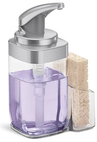 Dispenser di sapone in metallo 650 ml - simplehuman