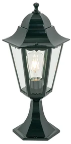 Base lanterna classica da esterno verde scuro IP44 - New Orleans