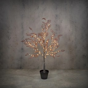 Albero di Natale da esterno da terra 120 cm con LED e timer IP44 - Fuyu