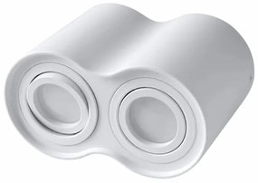 Faretto HADAR 2xGU10/10W/230V bianco